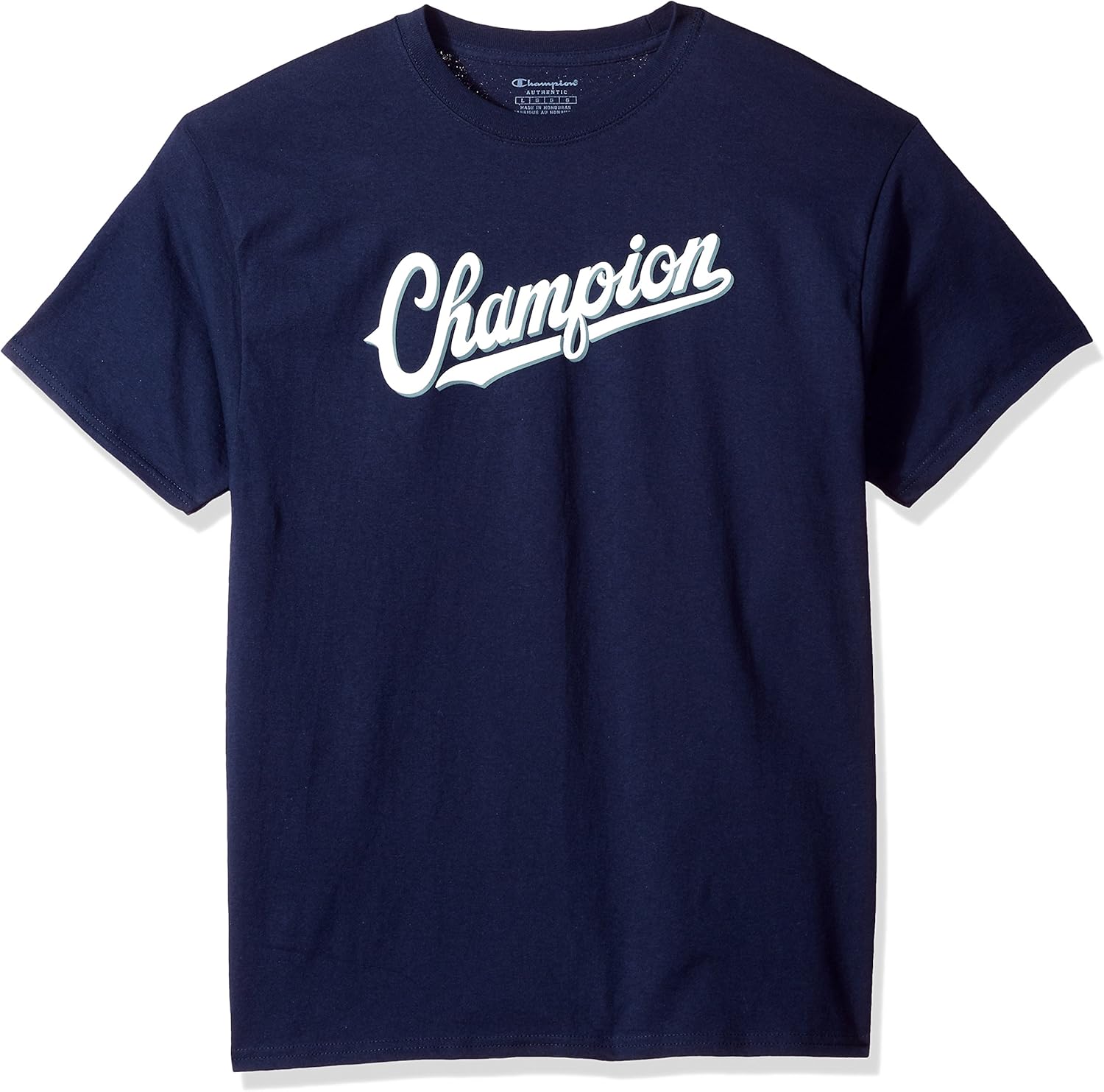 Champion Men's Classic Jersey Graphic T-Shirt at  Men’s Clothing store