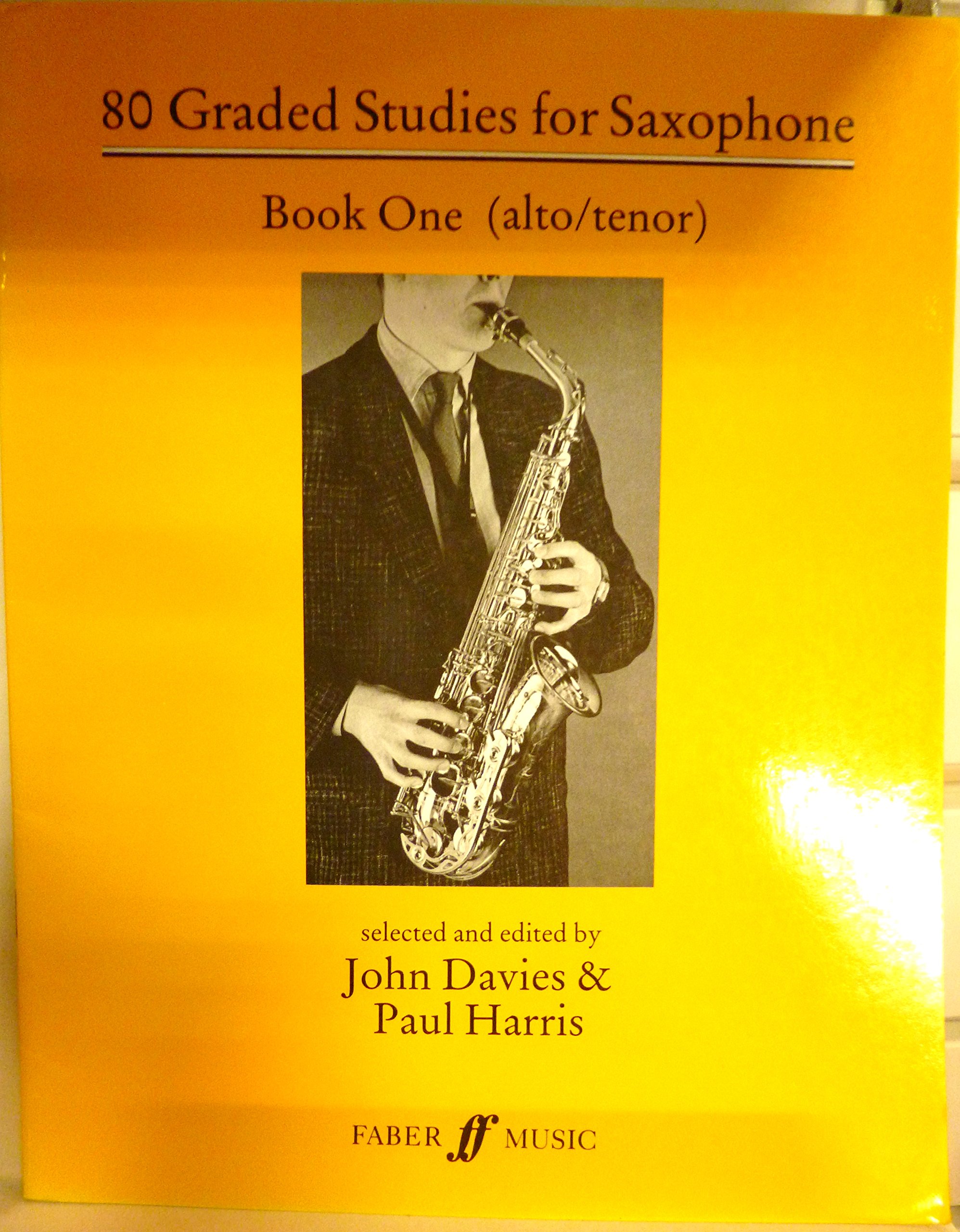 80 Graded Studies for Saxophone Book 1 Sheet Music Book Alto Tenor Paul