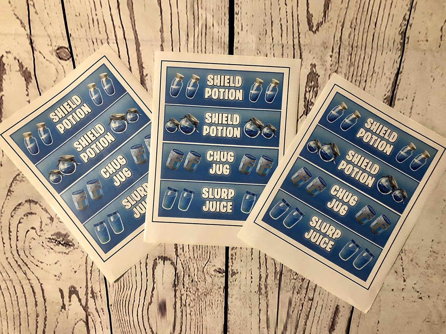 Fortnite Inspired Shield Potion Mini Gatorade Bottle Or Chug Juice - fortnite inspired shield potion mini gatorade bottle or chug juice sticker labels fortnite video game inspired