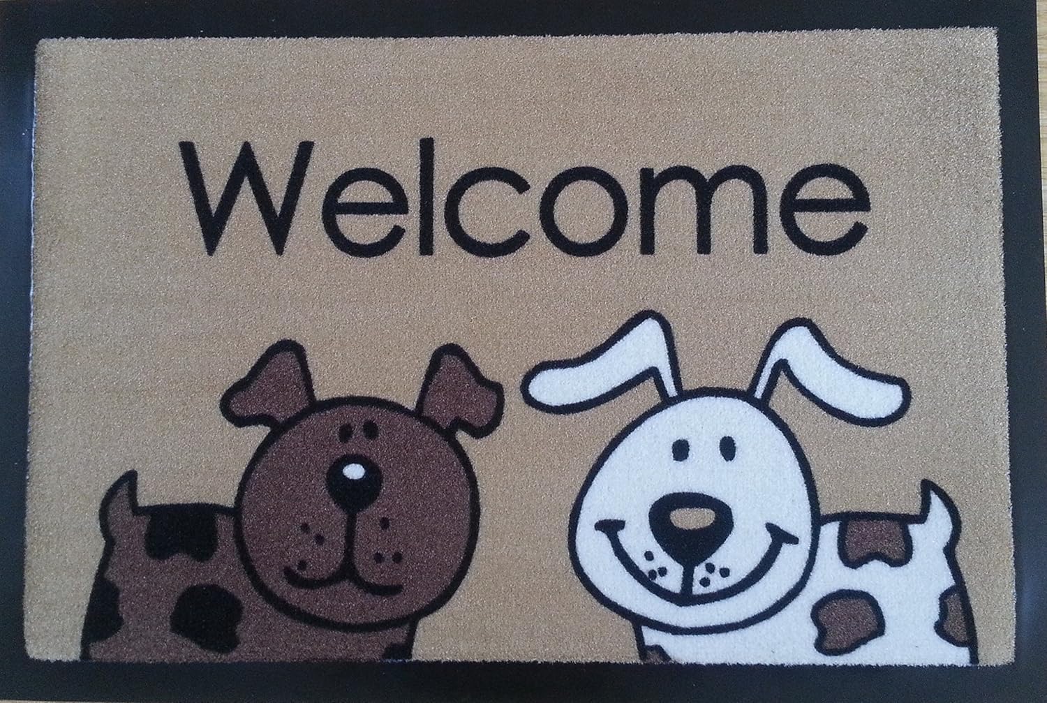 Trendstern® Türmatte Hunde Fußabtreter Dog Fußmatte