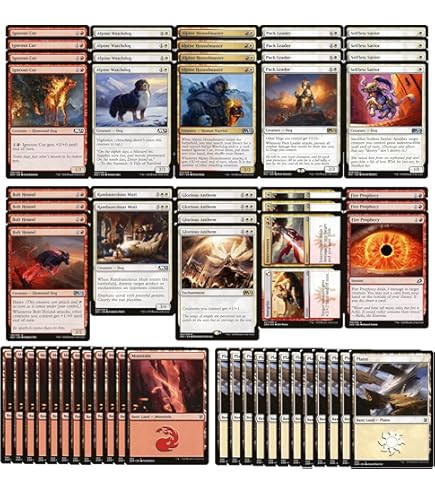 Amazon.com: Elite Gruul Landfall Deck - Red Green - Very Powerful