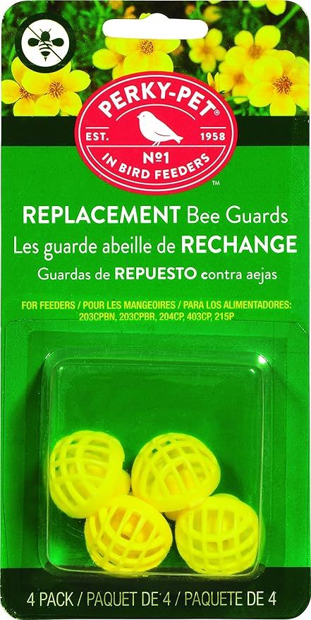 perky pet bee guards for hummingbird feeders