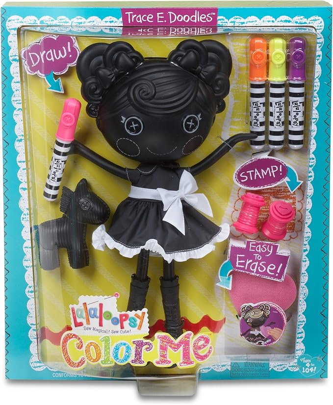 Lalaloopsy Color Me Trace E. Doodles 