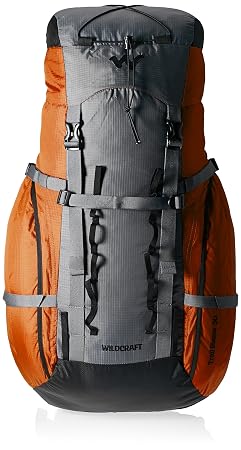 wildcraft 60 ltrs orange rucksack 8903338073833