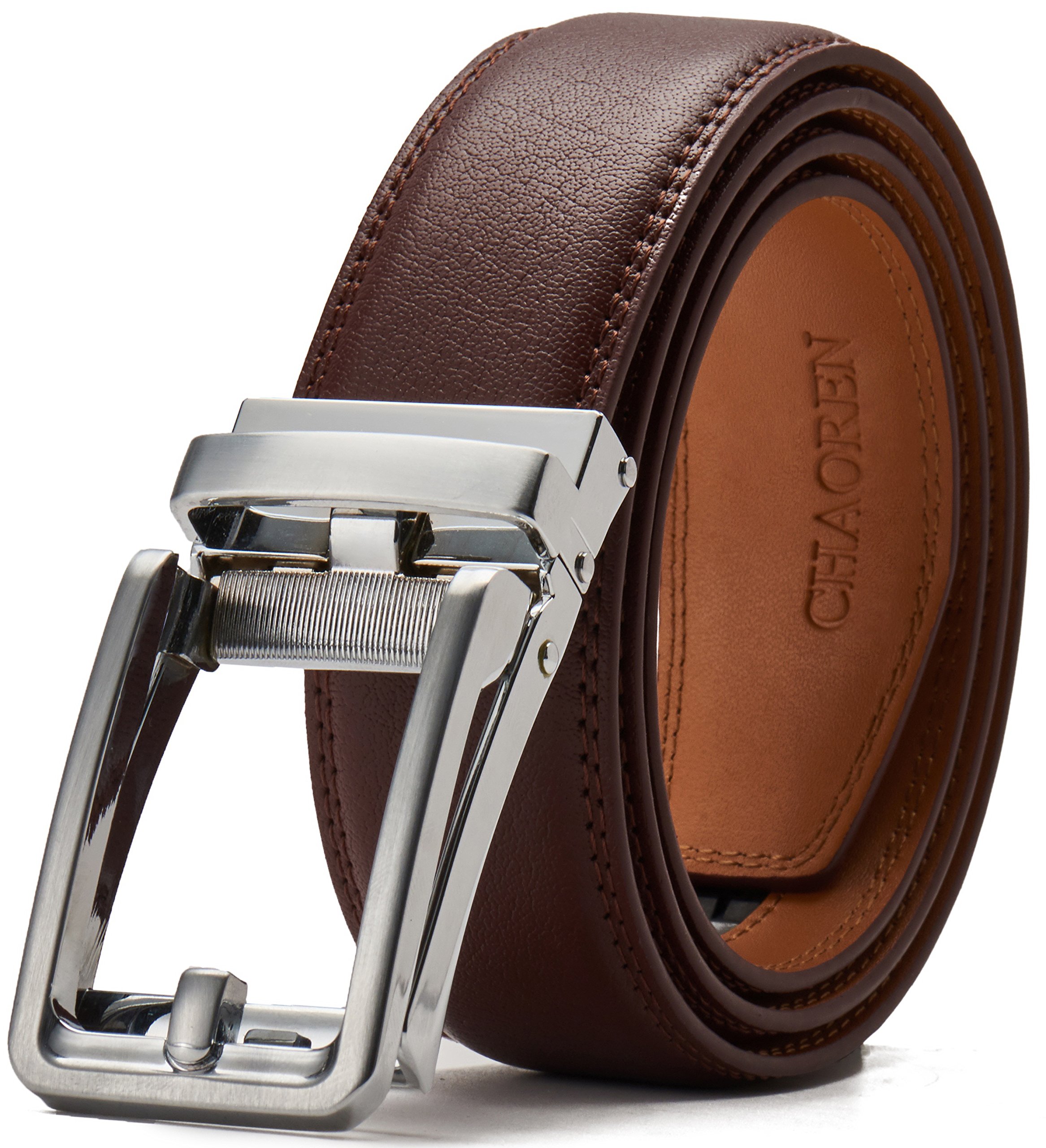 Comfort Click Men's Adjustable Perfect Fit Leather Belt As Seen on TV