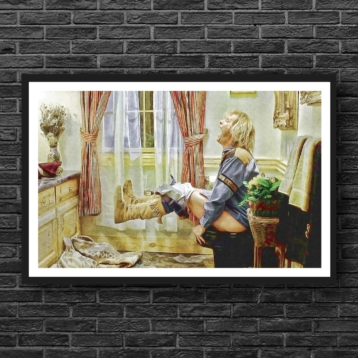 Dumb and Dumber Toilet Poster // jim carrey Lloyd bathroom decor movie poster Comedy, funny