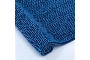 Home Beyond & HB design - Chenille Bath Rug Mat - Super Soft Non-Slip Absorbent Quick Dry Machine Washable Bathroom Mat,24x35