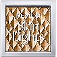 Revlon Skinlights Prismatic Powder Highlighter, Lightweight, Super-Smooth Buildable Shimmer, Gilded Dawn (203), 0.28 Oz