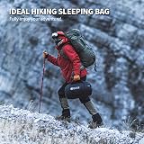 QEZER Winter Sleeping Bag for Adults 650FP Duck Down -20C Lightweight 1500g view 8