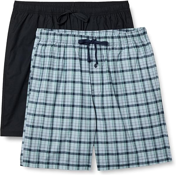 King of The Hill Hank Hill Logo Men's Black Sleep Pajama Shorts