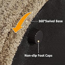 Multi-Functional Boucle Ottoman, Vanity Stool