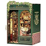 CUTEBEE Book Nook Kit - DIY Miniature House Kit for