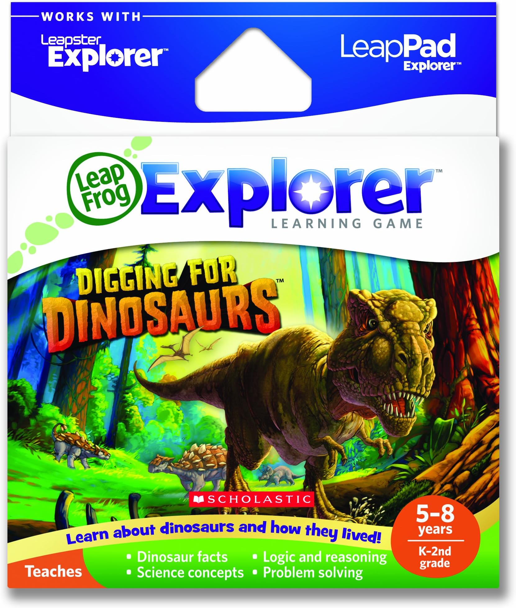 LeapFrogExplorer Scholastic Digging for Dinosaurs