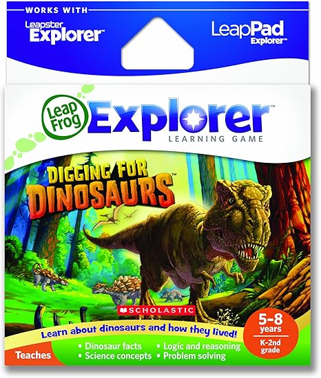 Amazon Co Jp リープフロッグ Leappad エクスプローラ 学習ゲーム 恐竜発掘 並行輸入品 おもちゃ