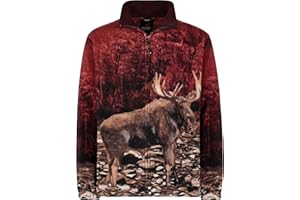 Men's Women's Hoodie's Sweatshirt's & T-Shirt's with Bull Moose Print Wildkind