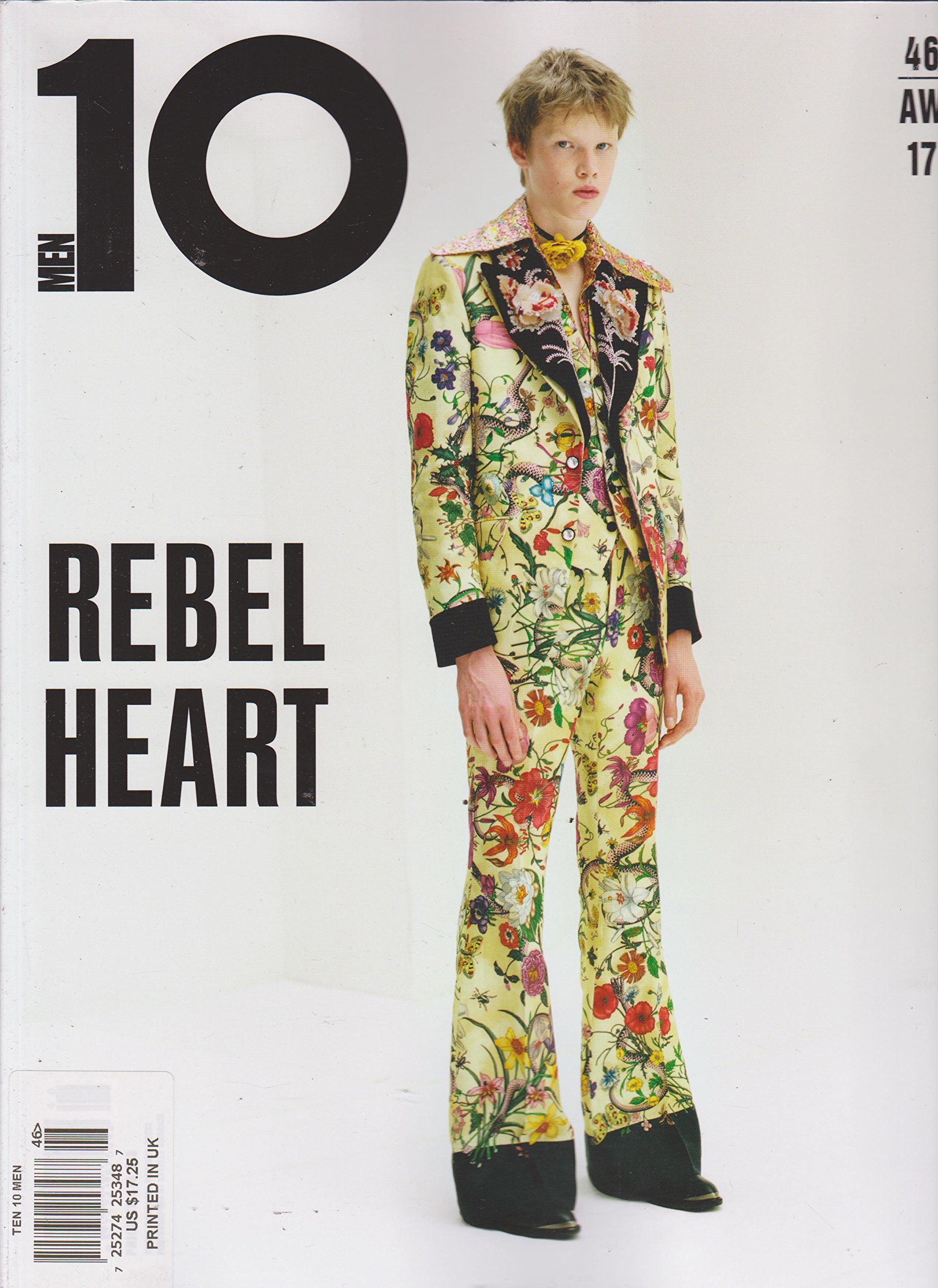 10 Ten Men Fashion Magazine No 46 Autumn Winter 17 Rebel Heart Uk Import Amazon Com Books