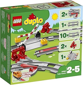 LEGO 10882 DUPLO Town Train Tracks 