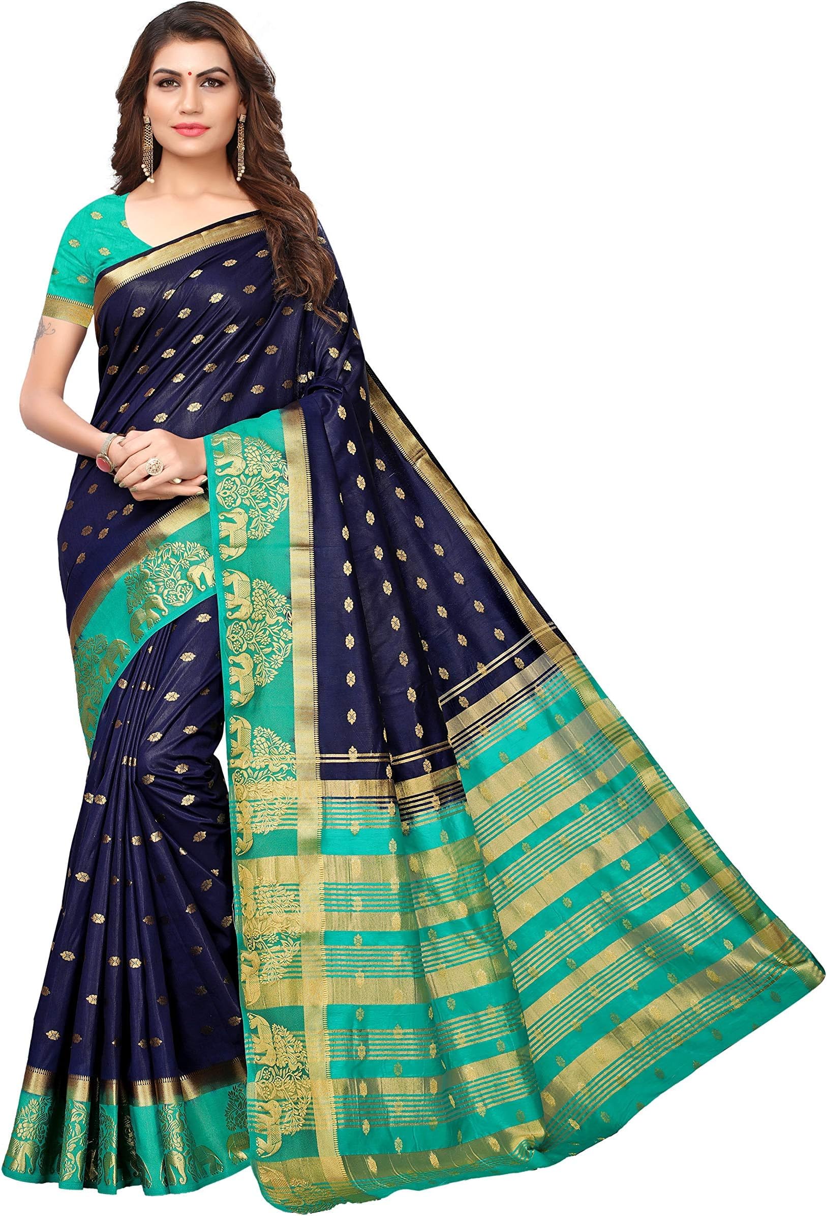Silk Saree with Blouse Piece