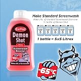 CarPlan Demon Shot Screenwash Booster 500ml Makes 25L De-icer Cherry Scent view 6