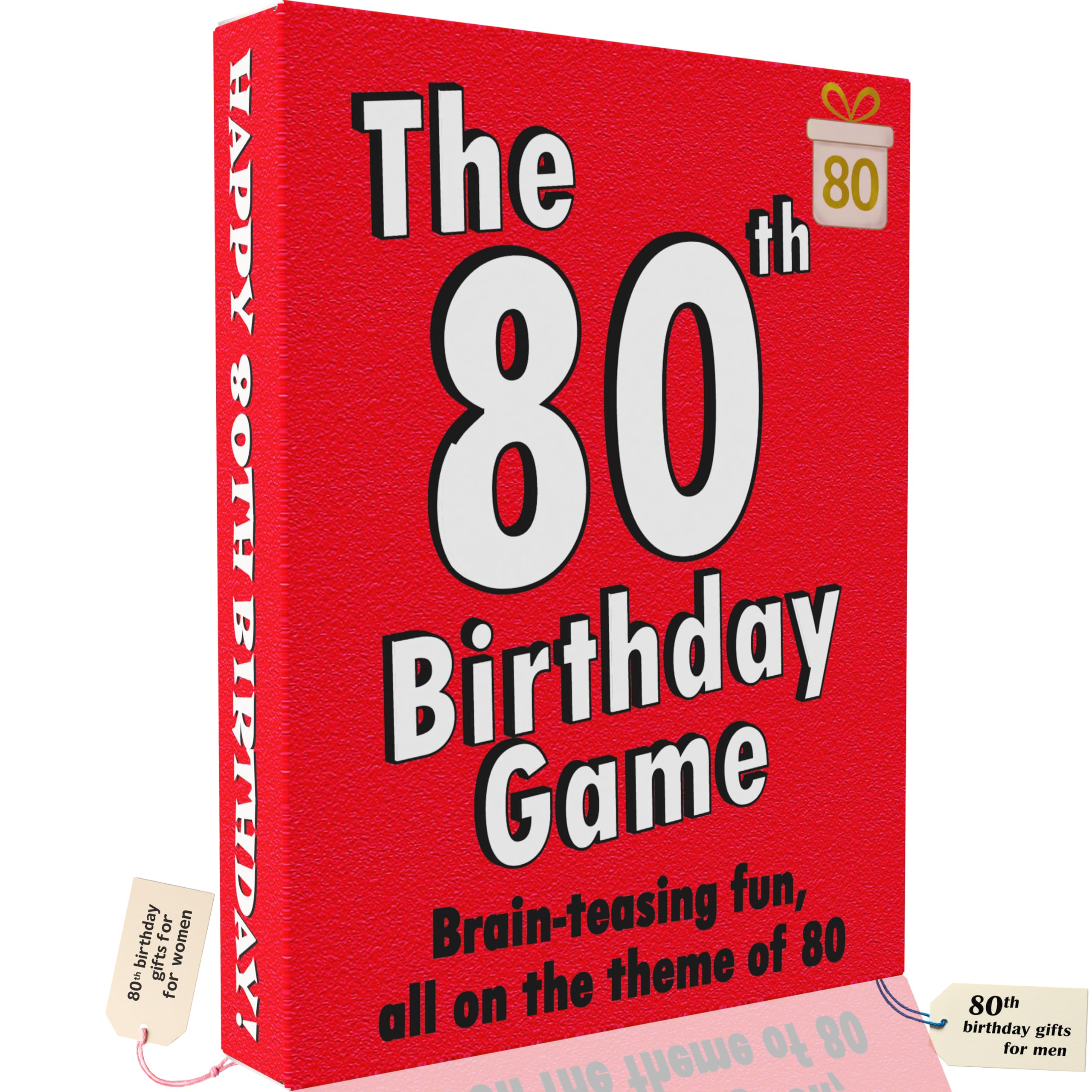 GoForItGames.com The 80th Birthday Game - The turning 80 card game especially for 80 year olds created with 80th birthday presents for men and 80th birthday gifts for women in mind.