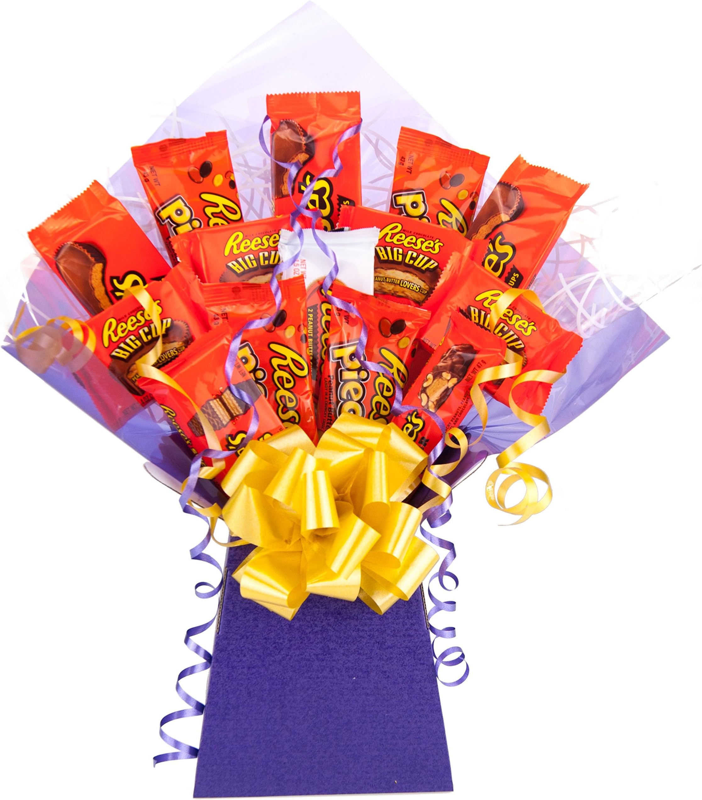 Reeses American Chocolate Bouquet Tree Explosion Gift Hamper Selection Box - Perfect Gift (Large)