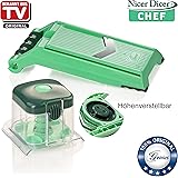 Genius Nicer Dicer Chef, 15 Pieces, Fruit and Vegetable ...