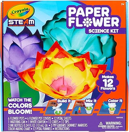 Crayola Paper Flower Science Kit, Color 