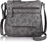 Angel Kiss Crossbody Bags for Women PU Leather Shoulder Handbag Ladies Purses and Handbag with adjustable Strap