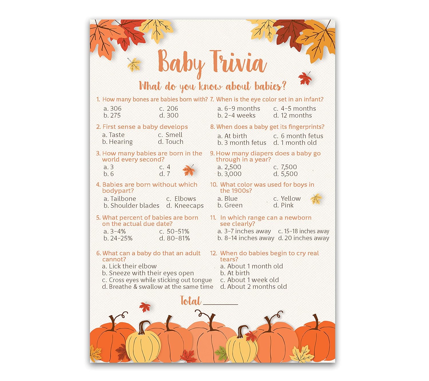 halloween themed baby shower games