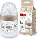NUK for Nature Baby Bottle Small Teat 150 ml BPA Free Beige