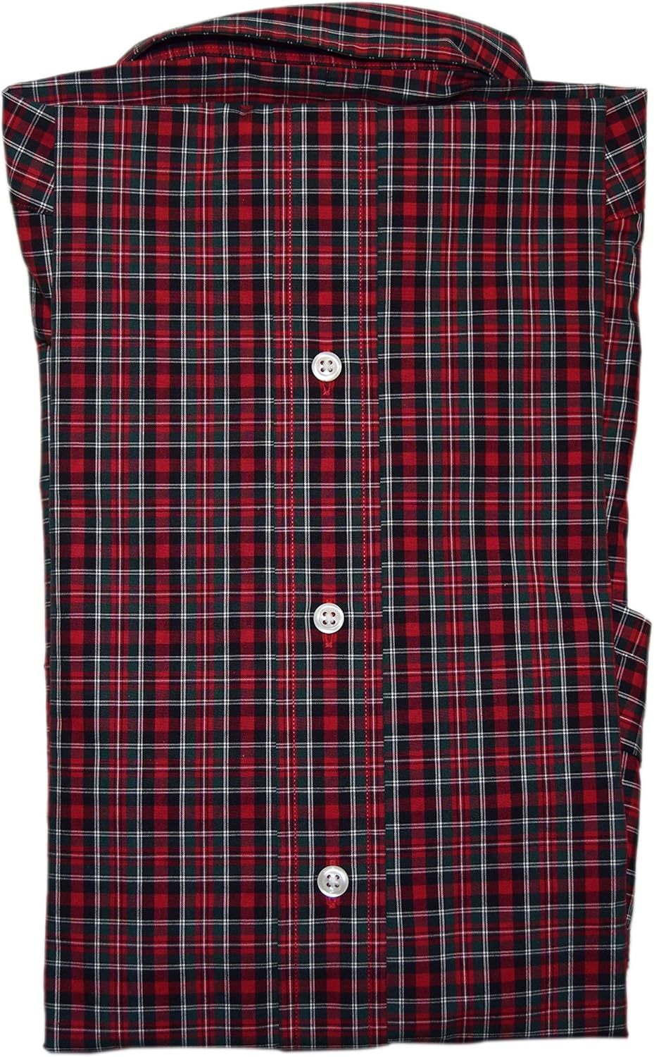 red tartan plaid dress