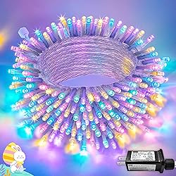 JMEXSUSS 33ft 100 LED Easter Lights for Indoor