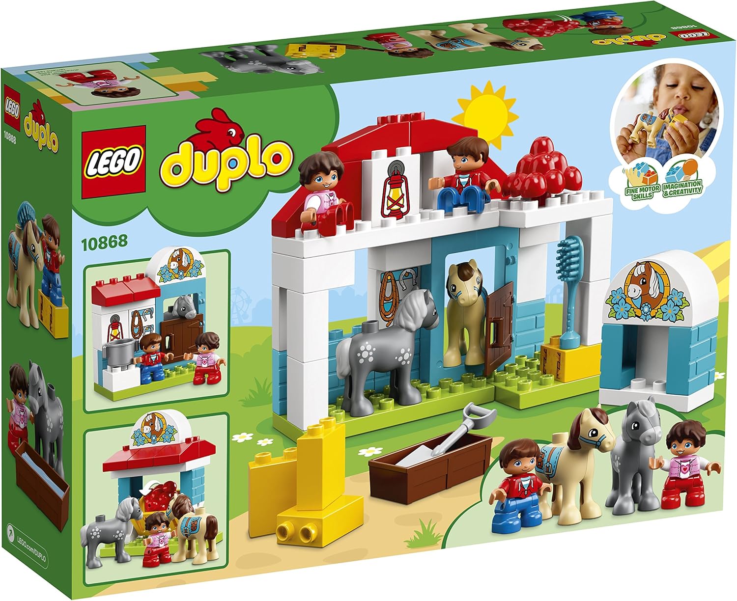 lego duplo town farm pony stable 10868