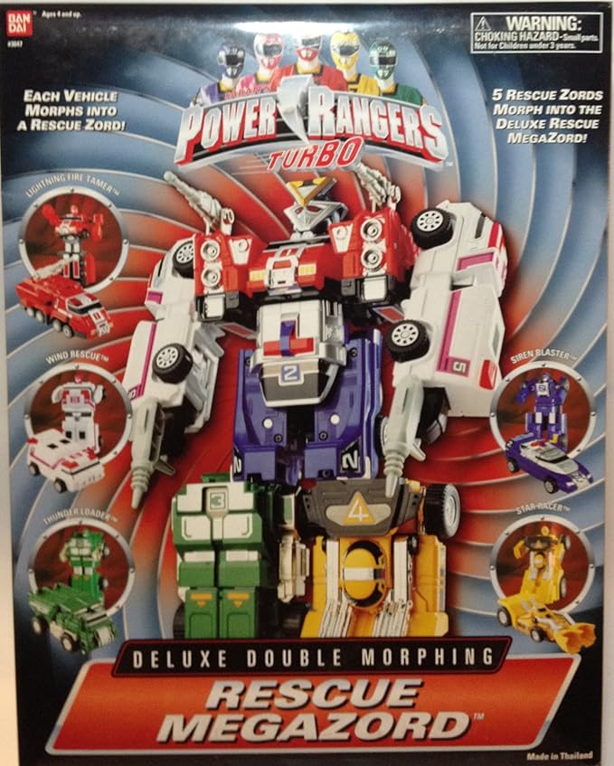 turbo megazord toy