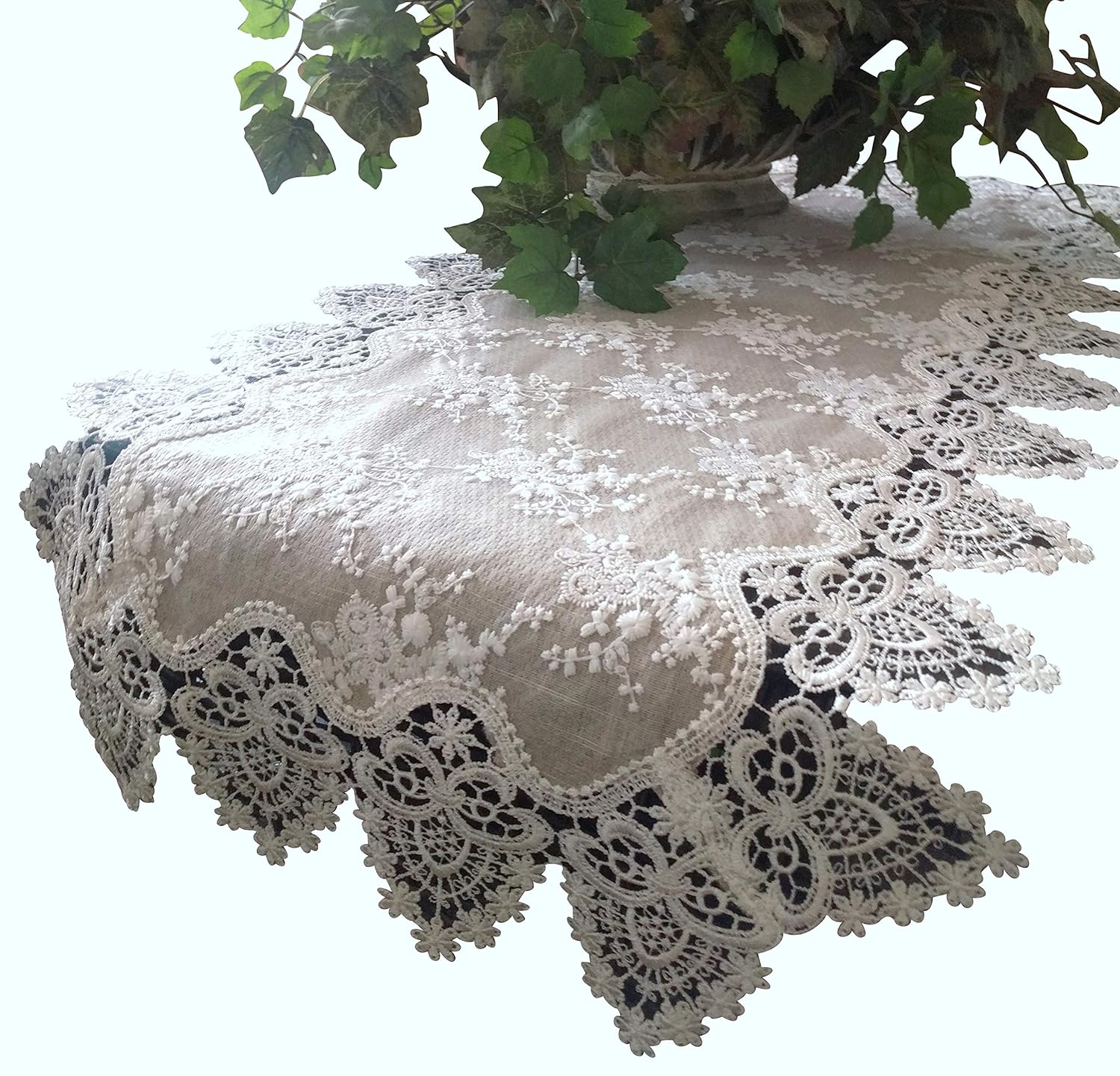 Best Taupe Burlap Table Runner
