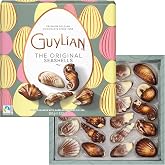 Guylian Belgian Chocolate Seashells, Spring, Easter Edition, 22 pc, 8.82 oz | Gourmet Hazelnut Pralin&eacute;, Milk, White and Dark, Easter Candy Gift Box for Baskets, Rich Indulgent Flavor, Treat Yourself
