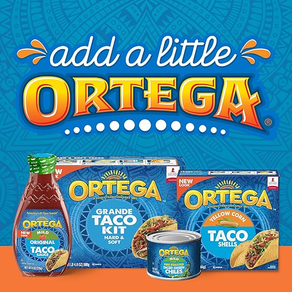 ORTEGA ORIGINAL TACO SAUCE, MEDIUM, 16 OUNCE