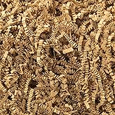 Mefleet 2 LB Crinkle Cut Paper Shred Filler Brown Crinkle Shredded Paper for Gift Box - Gift Basket Bag Filler - Kraft Grass Cushion Stuffing for Christmas Holiday Packaging Wrapping