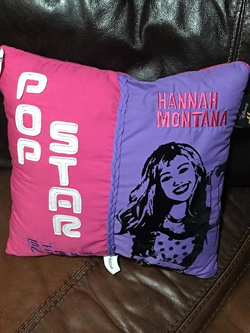 Amazon Com Ww Hannah Montana Plush Decorative Throw Pillow Toys