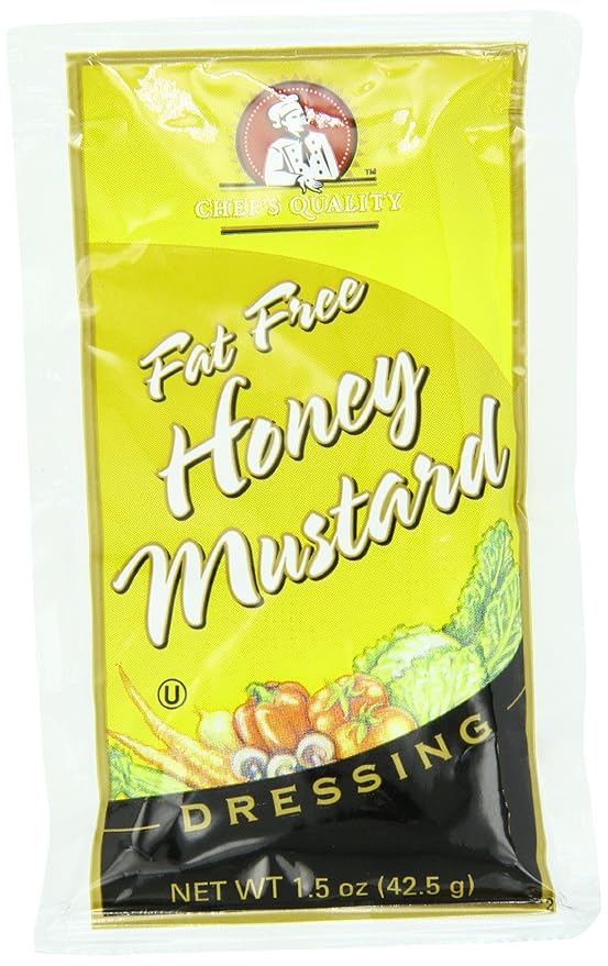Chef's Quality Fat Free Dressing, Honey Mustard, 5.6 Pound