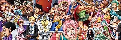 Amazon Com 950 Piece Jigsaw Puzzle One Piece Dressrosa Fierce Battle 34x102cm 950ピース ジグソーパズル One Piece ドレスローザ大激戦 34x102cm Toys Games