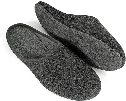 Pantoffelmann Filzpantoffeln I Leichte Filz Pantoffel Mit Starker Filzlaufsohle I Gemutliche Hausschuhe Fur Den Alltag I Warme Gefutterte Pantoffeln I Hausschuhe Herren I Hausschuhe Damen Amazon De Schuhe Handtaschen