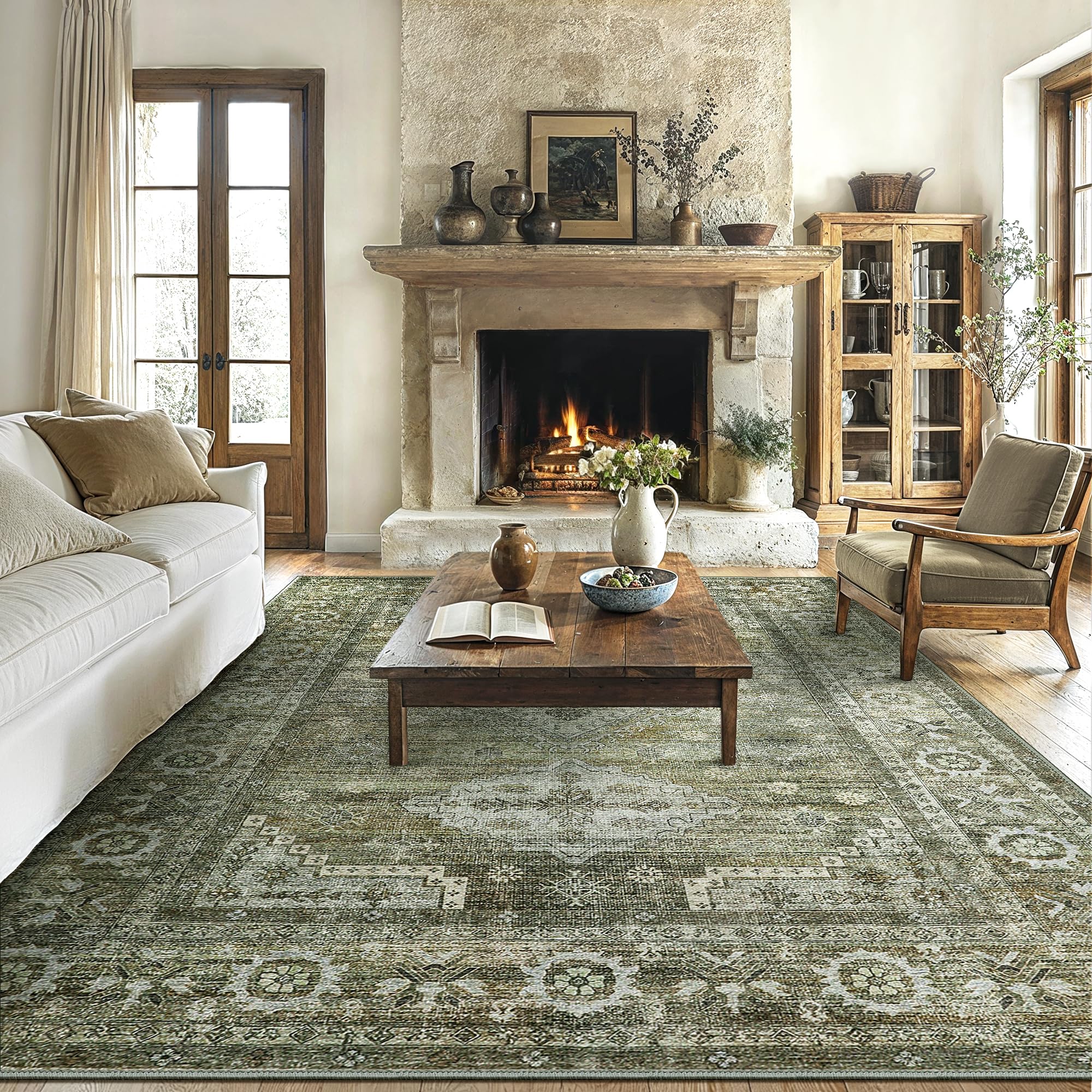 Beimo Rugs BEIMO Area Rugs 8x10 for Living Room Bedroom, Modern Boho Machine ...