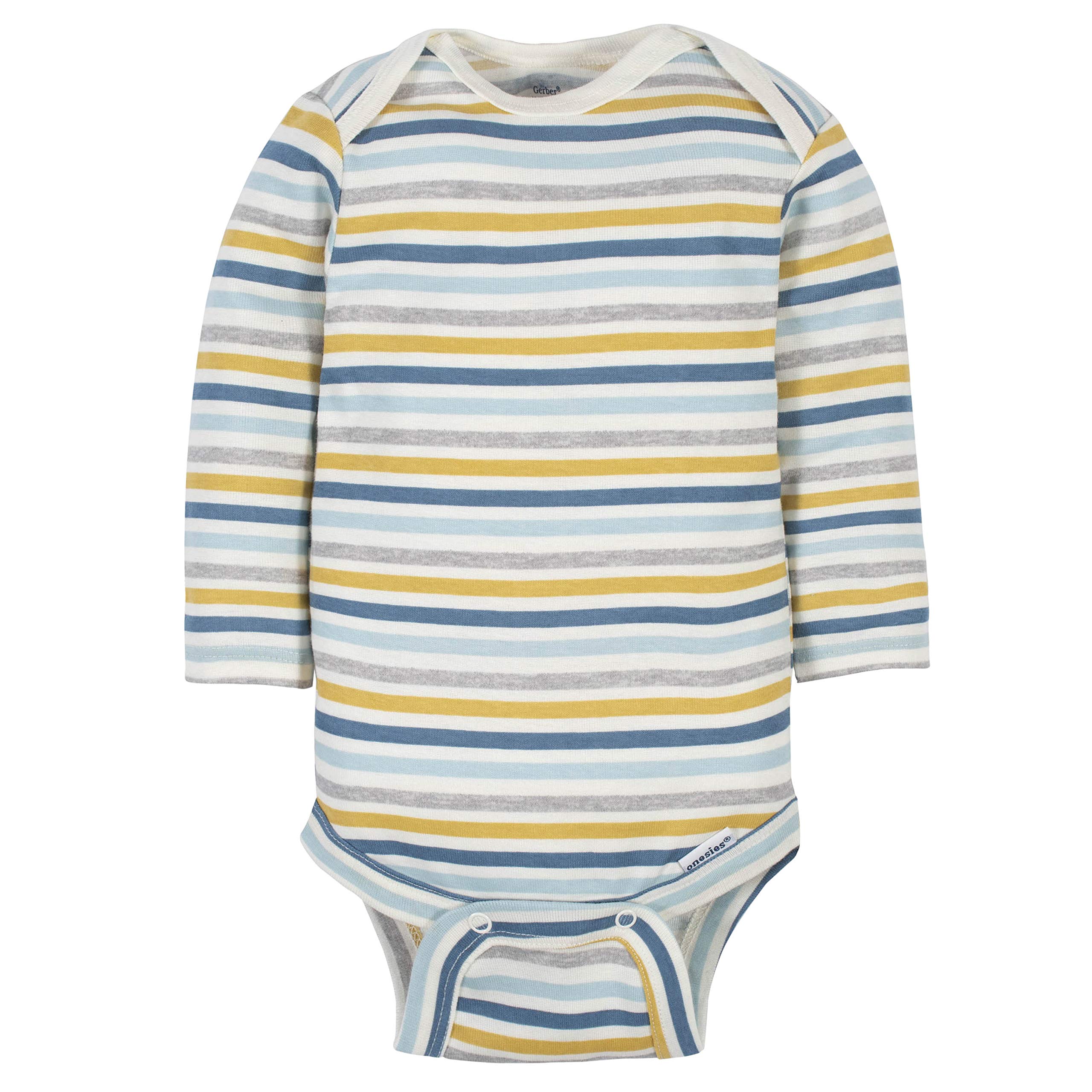 Gerber Baby Boys' 6-Pack Long-Sleeve Onesies Bodysuit