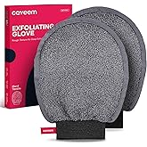 Caveem Exfoliating Glove, Body Scrubber for Deep Exfoliation, Korean Scrub Mitt, Turkish Body Exfoliator for Remove Dead Skin