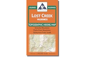Outdoor Trail Maps LLC Lost Creek Wilderness - Colorado Topographic Hiking Map (2022)