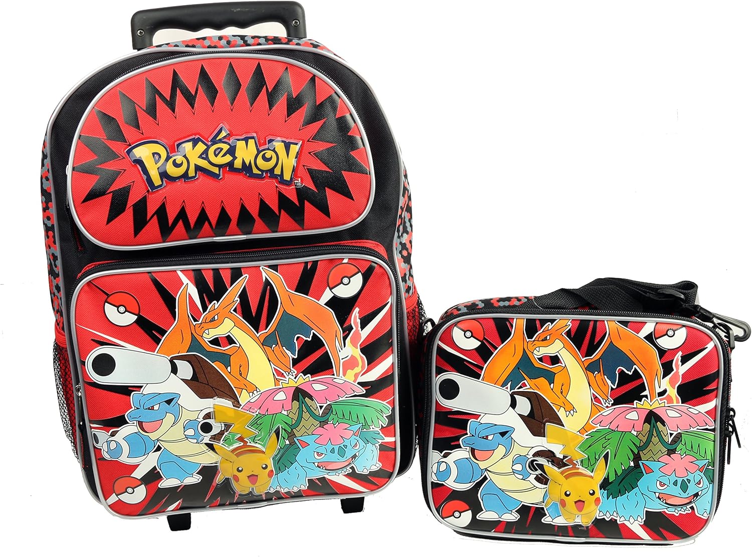 pokemon bookbag and lunch box