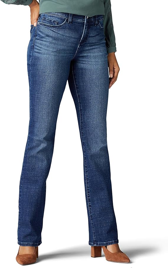 lee flex motion regular fit bootcut jean