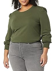 Amazon Essentials Women's Long-Sleeve Crewneck