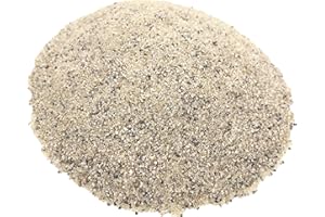 KAYSo INC Silica Sand for Fire Pits,Fire Places,Gas Fire,Base Layer Decoration-10lb Heat and Fire Proof,White Amber,Small